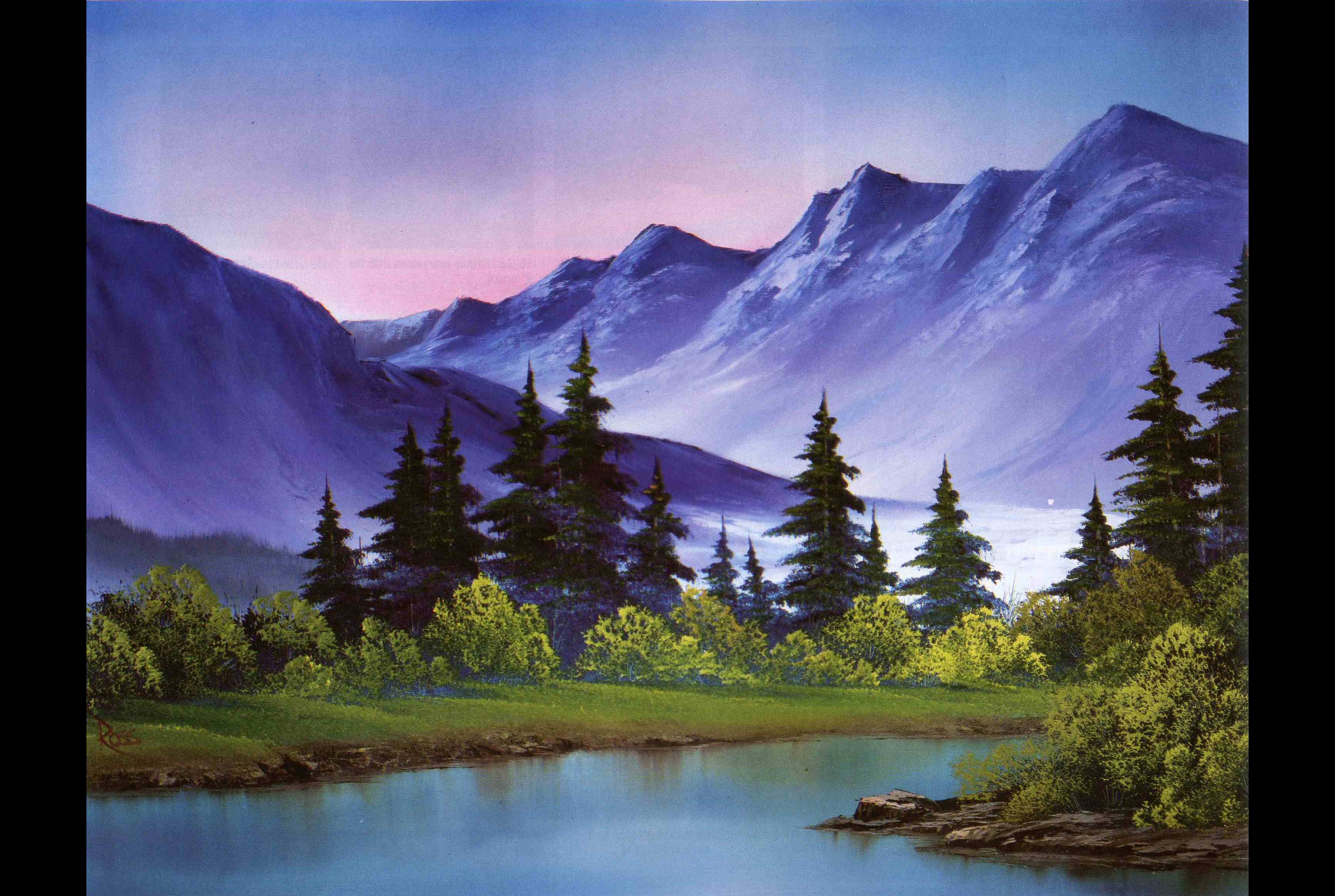 Bob Ross Painting Party KET