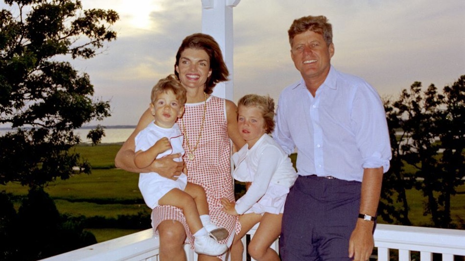 The John F. Kennedy family at Hyannis Port