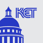 A silhouette of Kentucky's state capitol dome along with the KET logo