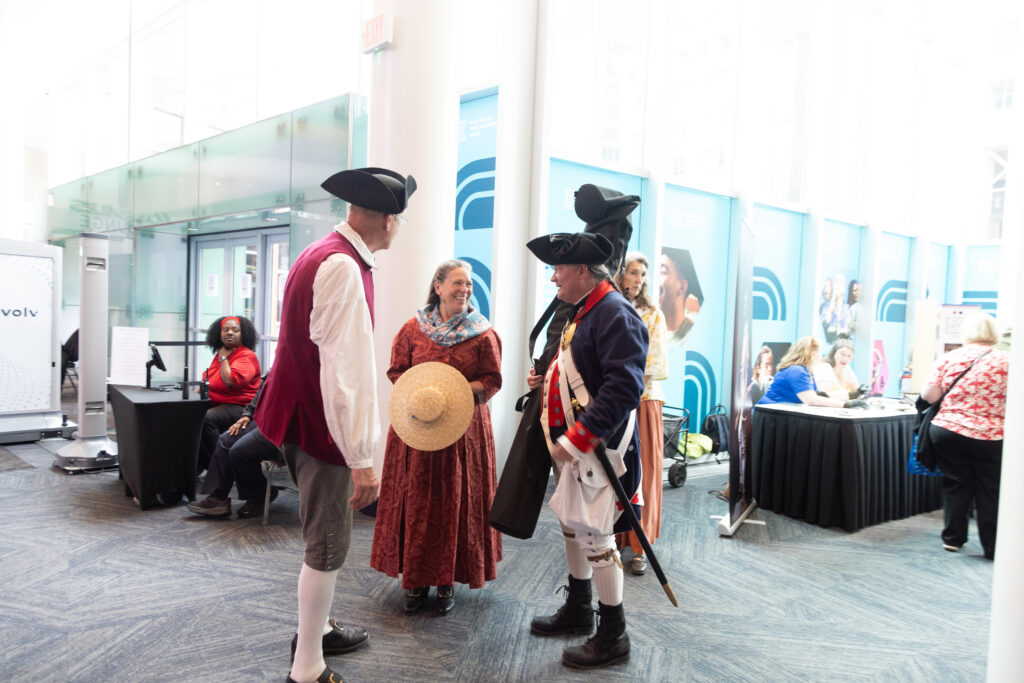 Costumed attendees KET's Louisville event.