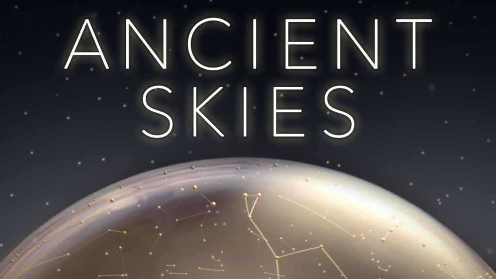 An illustration of the Earth with the stars' signs along with the program title treatment.