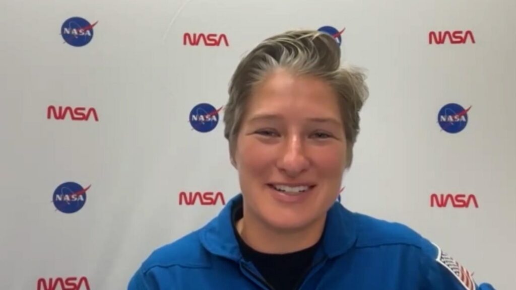 Astronaut candidate Erin Overcash, a U.S. Navy lieutenant commander from Oldham County