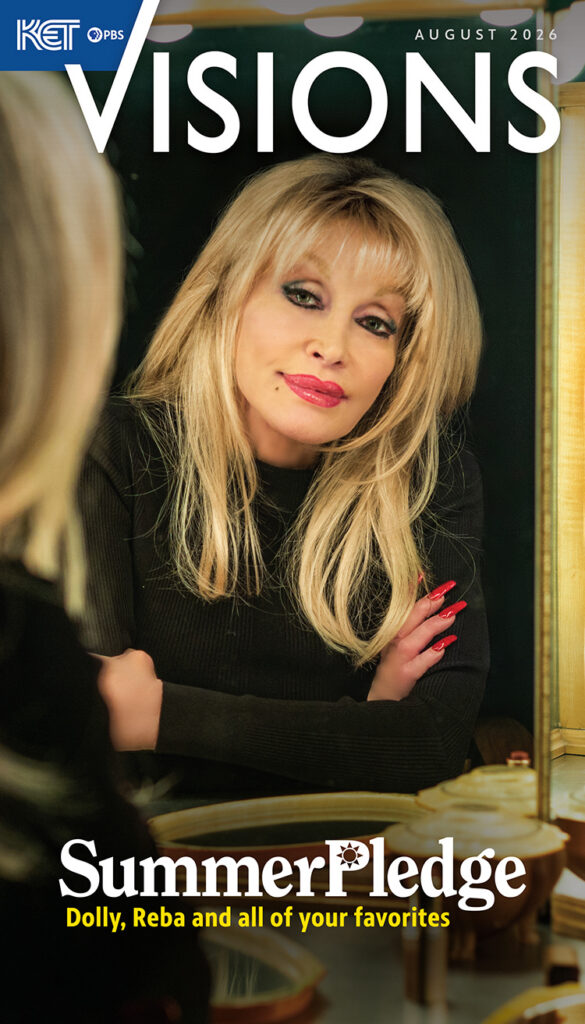 August 2026 cover of Visions magazine featuring Dolly Parton