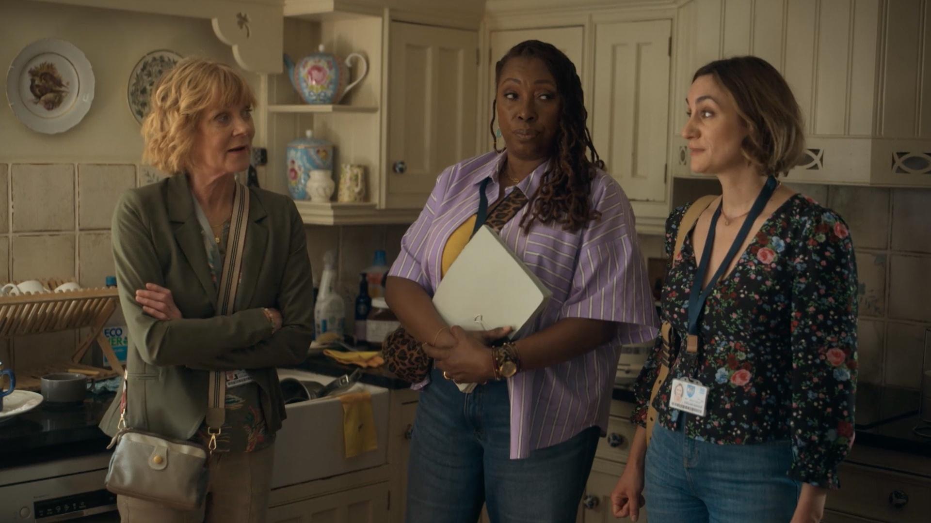 Judith, Suzie and Becks in a kitchen