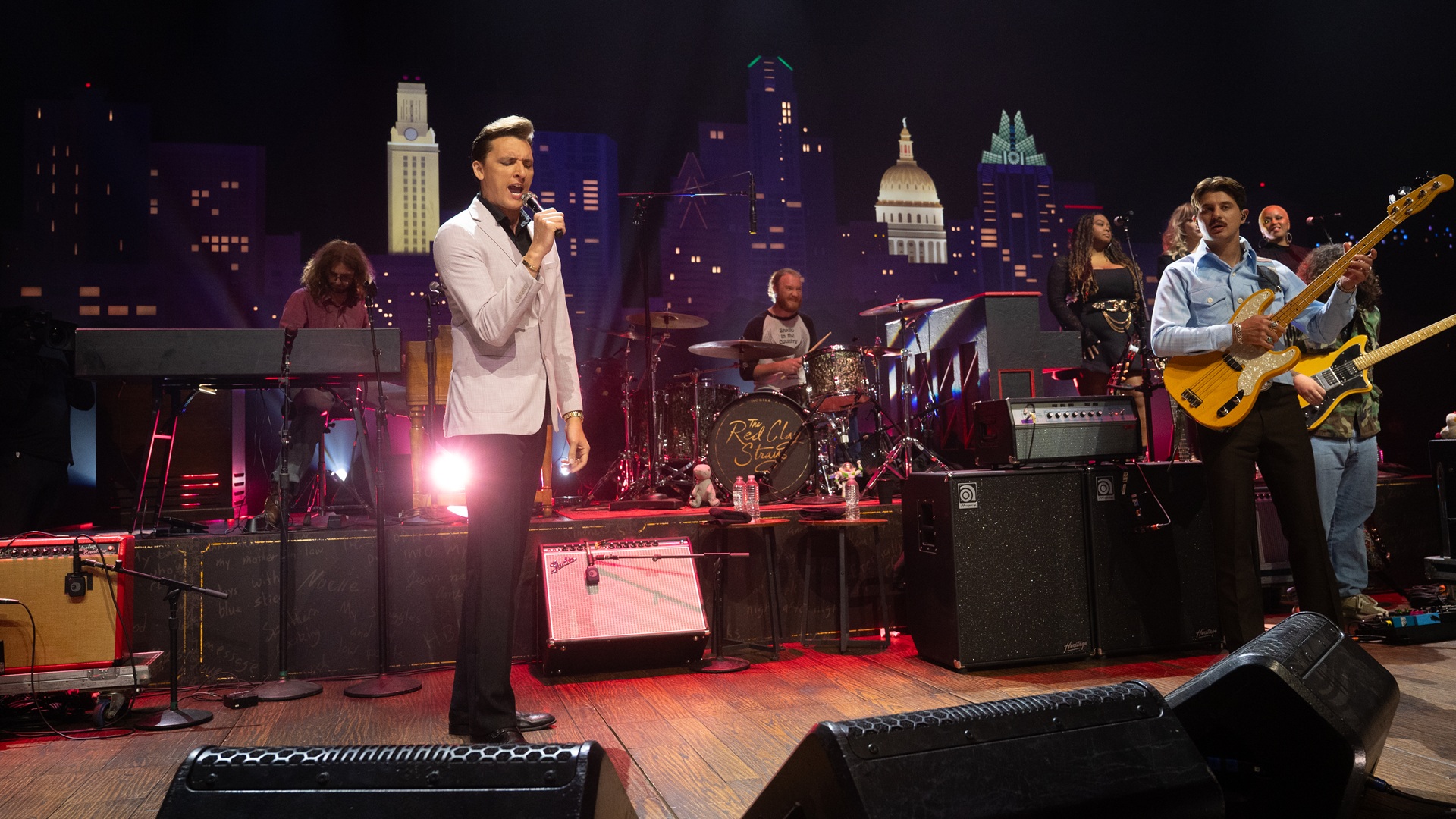 Red Clay Strays on Austin City Limits stage
